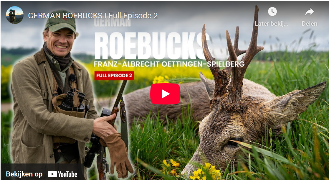 Aanbersen van reebok met Franz-Albrecht Oettingen-Spielberg in Duitsland: Deel II